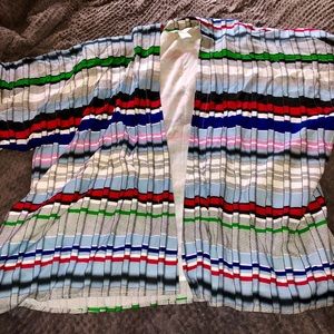 Porridge colorful kimono perfect for hot days 🌺